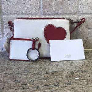 New Coach wristlet perfect for Valentine’s Day